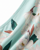 Floral Print Halter Neck Maxi Dress