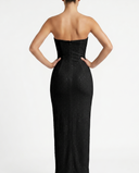 Split Tube Maxi Dress