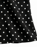 Polka Dot Halter Neck Maxi Dress
